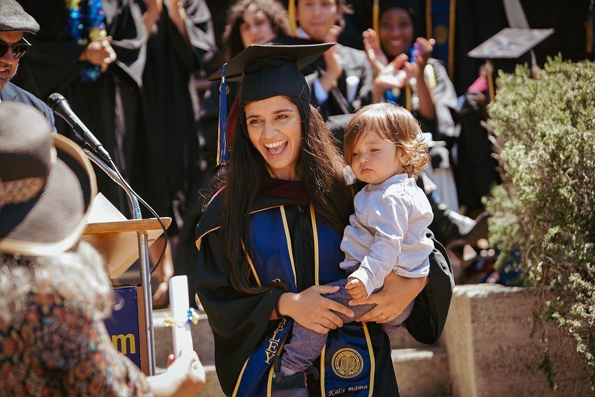 I graduated last weekend! Swipe through for the proverbial (and glam) version of the credits of this giant production. First, my baby, who has the biggest impact on who I am today. My family, who all sacrificed so much and rearranged their lives enti
