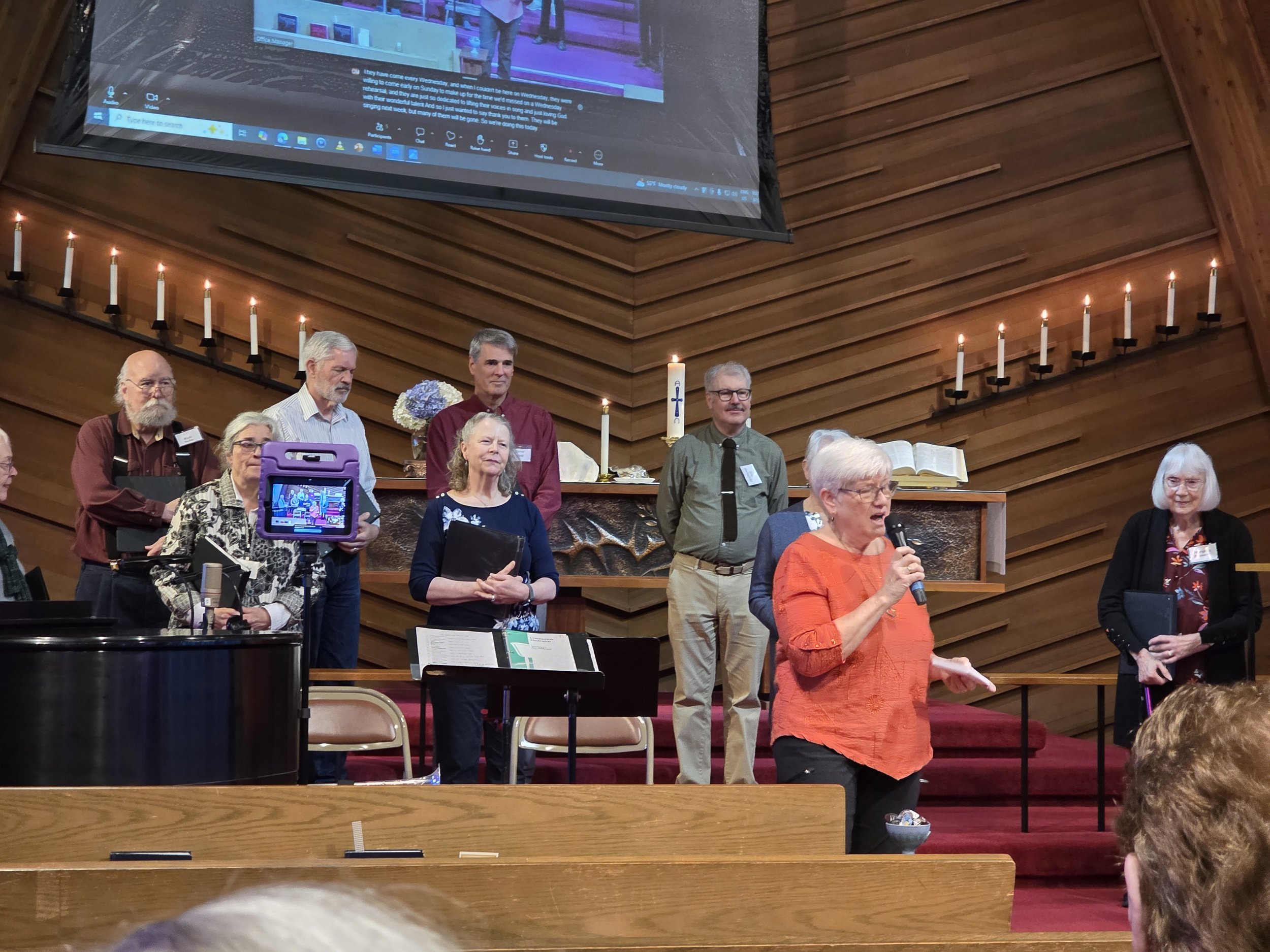The choir is getting special recognition for sharing their special music with us