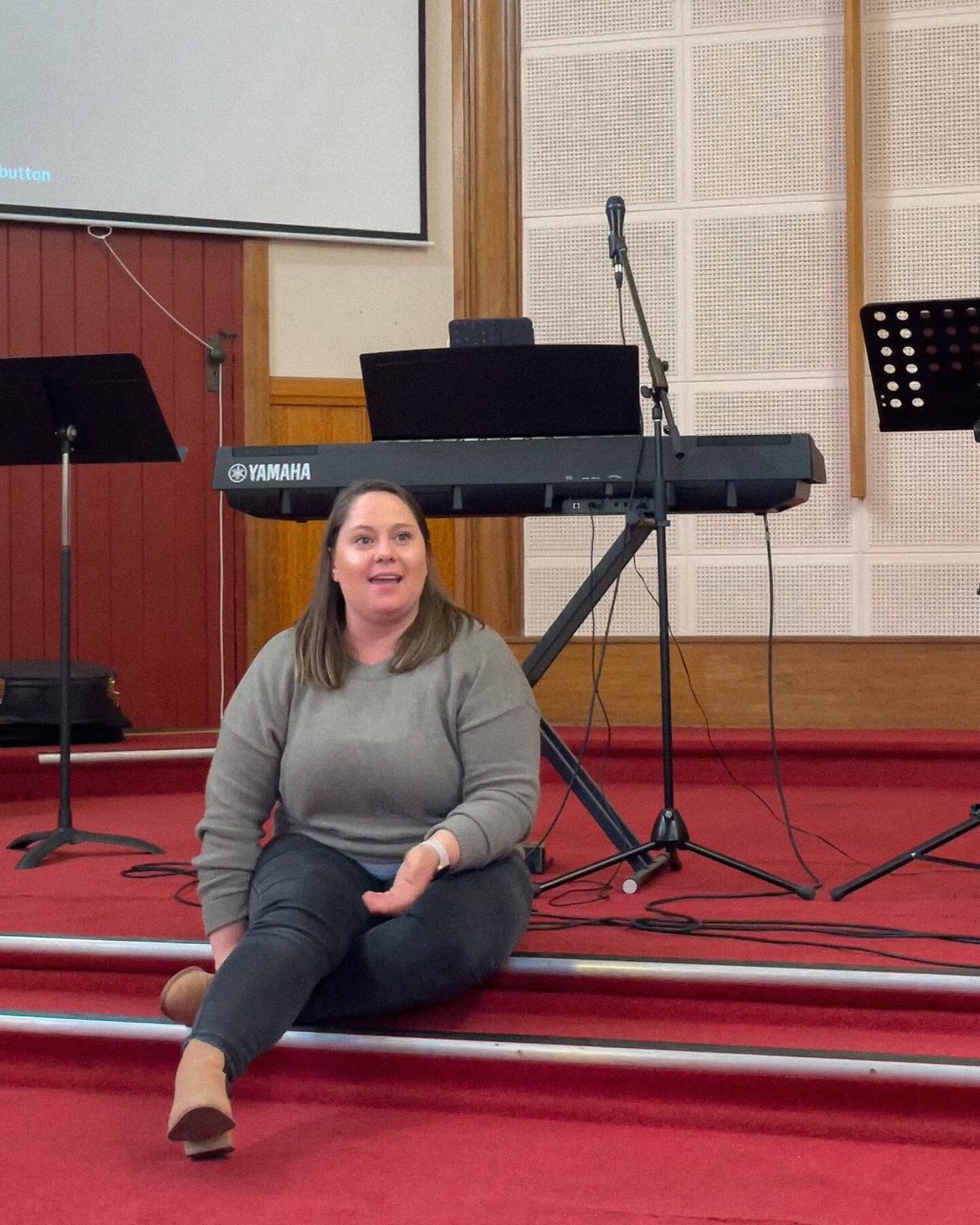 On Sunday afternoon Christy shared with us about honesty in our relationship with God! He&rsquo;s close, and doesn&rsquo;t need to feel like a big scary thing. He loves us and always has time for us! 😄