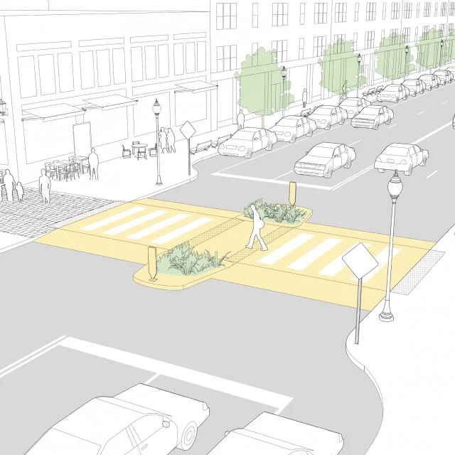 Midblock Crosswalk