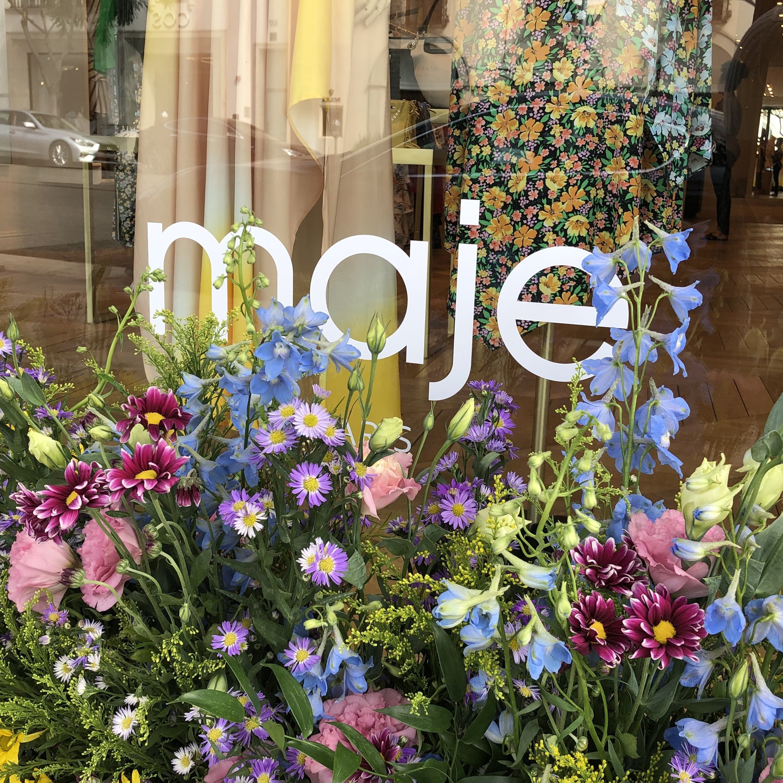 Maje Paris Spring Windows NYC & LA 01