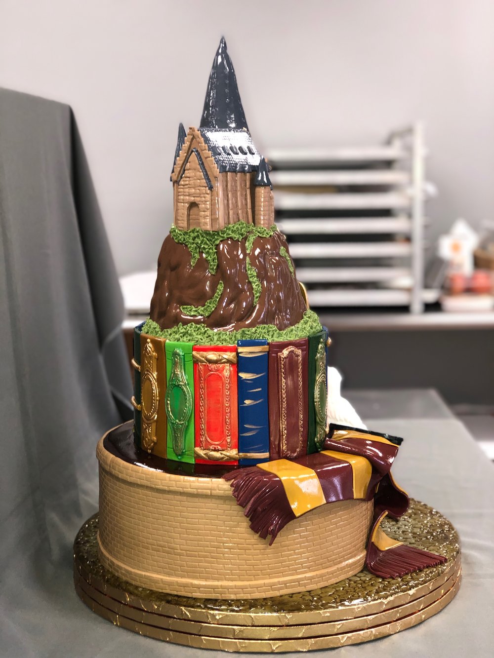 Harry Potter Birthday Cake Skazka Desserts Bakery Nj Custom Birthday Cakes Cupcakes Shop