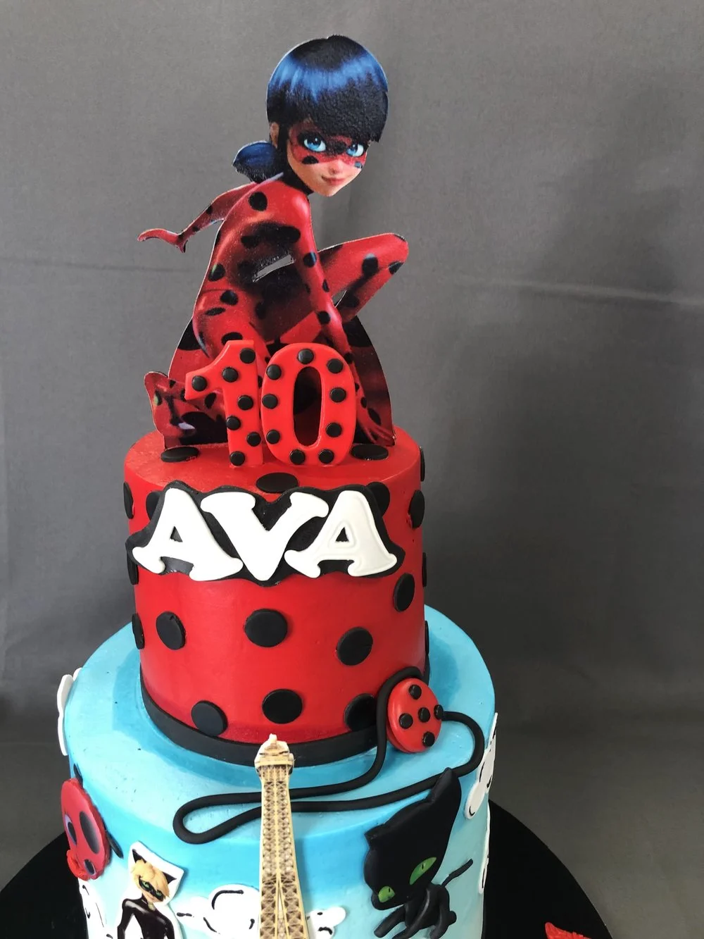 Miraculous Ladybug Birthday Cake Skazka Desserts Bakery NJ Custom Miraculous Ladybug Birthday Cake Skazka Desserts Bakery NJ Custom