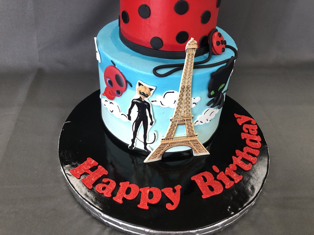 Miraculous Ladybug Birthday Cake — Skazka Desserts Bakery