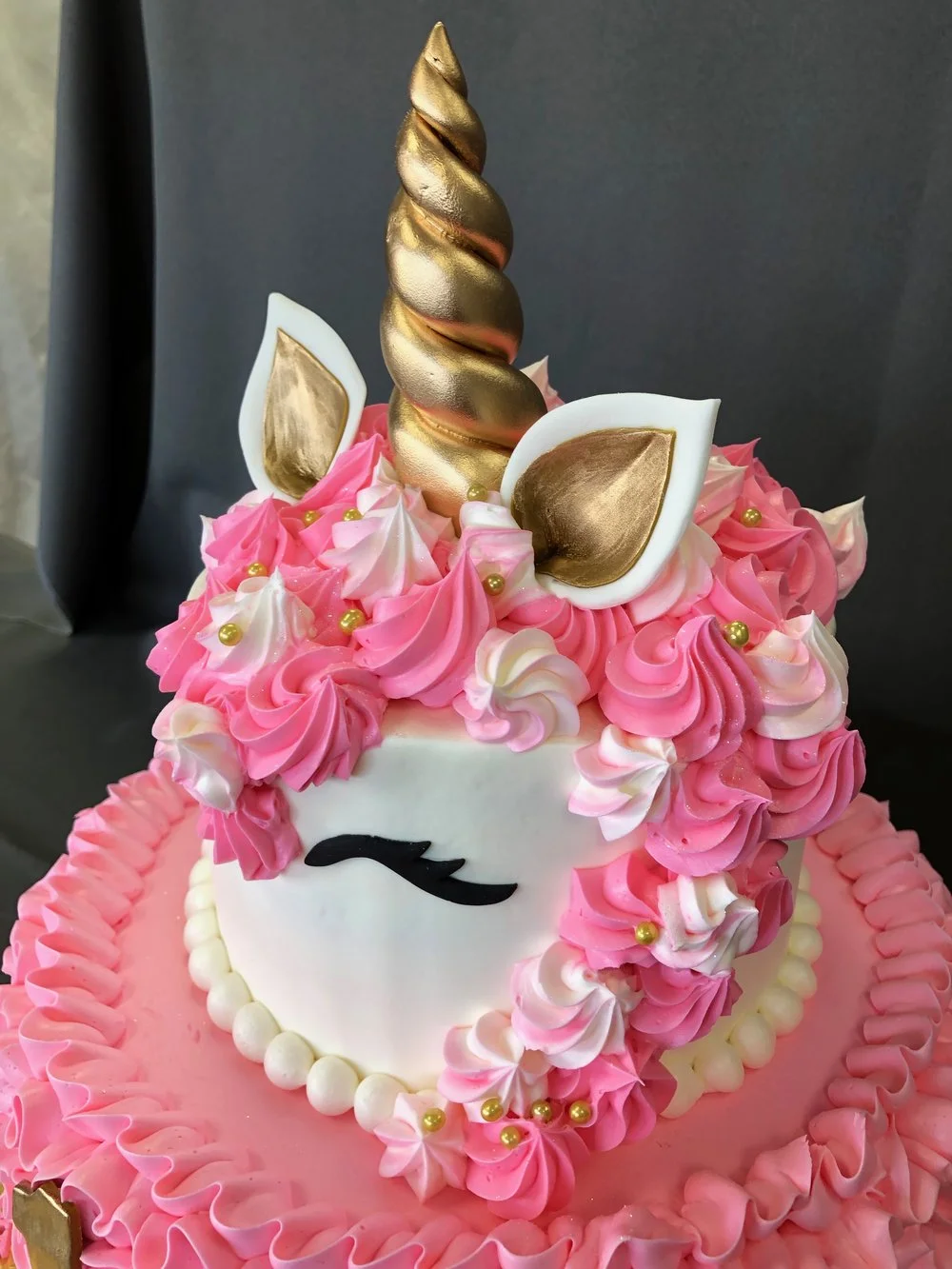 First Birthday Unicorn Cake — Skazka Cakes