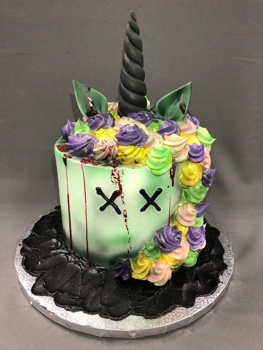 Zombie Unicorn Birthday Cake Skazka Cakes