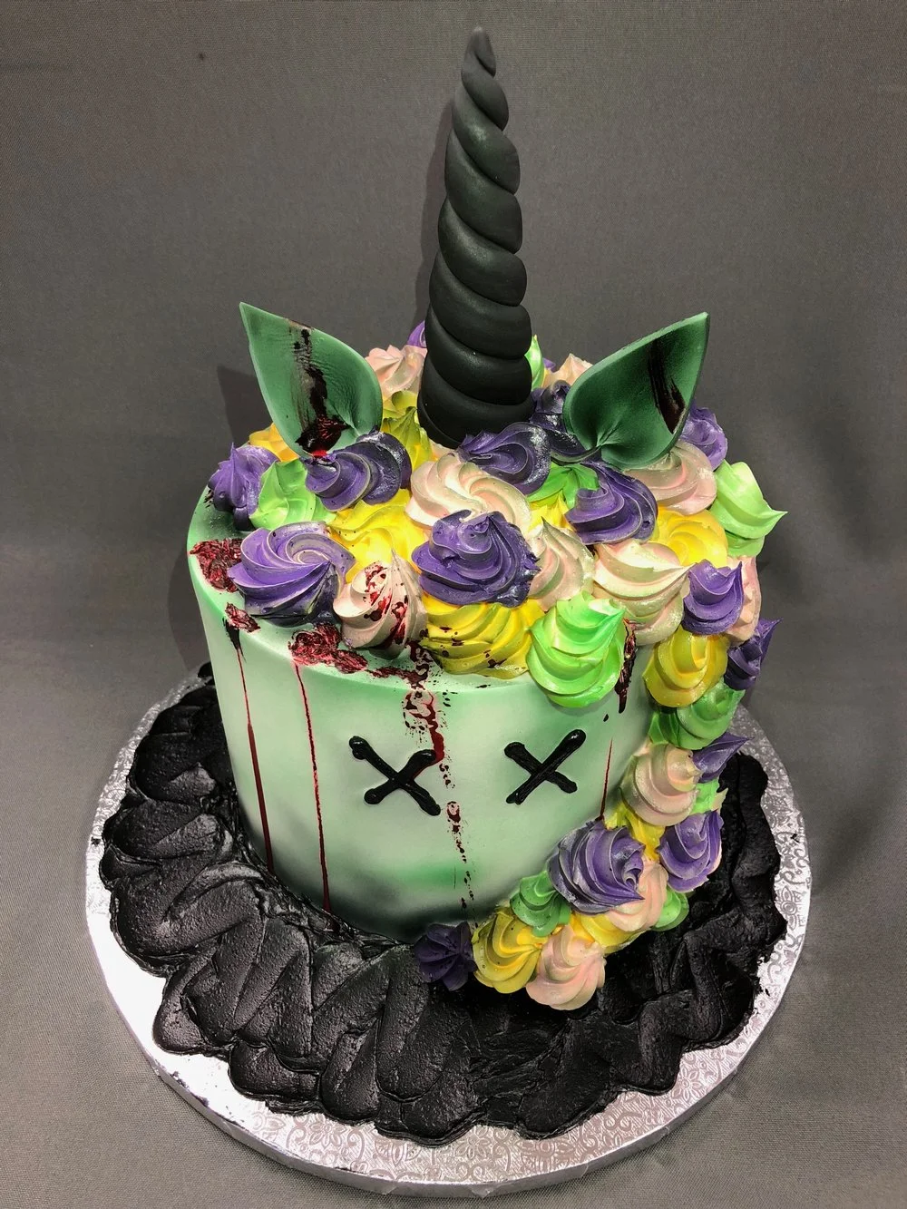 Zombie Unicorn Birthday Cake Skazka Cakes
