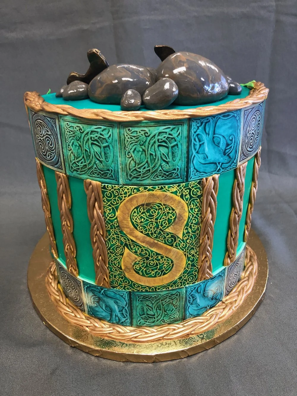 Irish Silkie Birthday Cake — Skazka Cakes