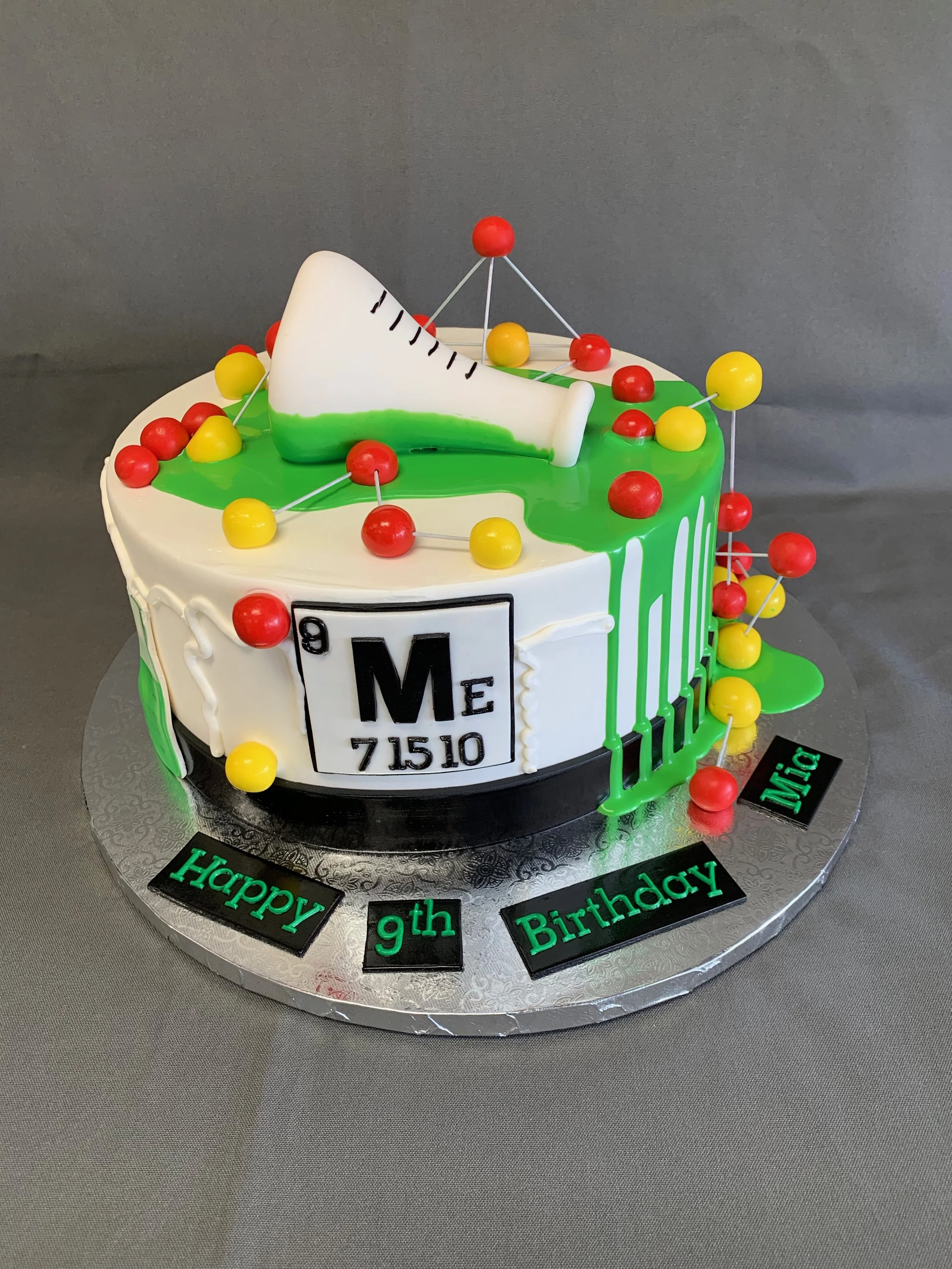 Chemistry Themed Birthday Cake — Skazka Cakes