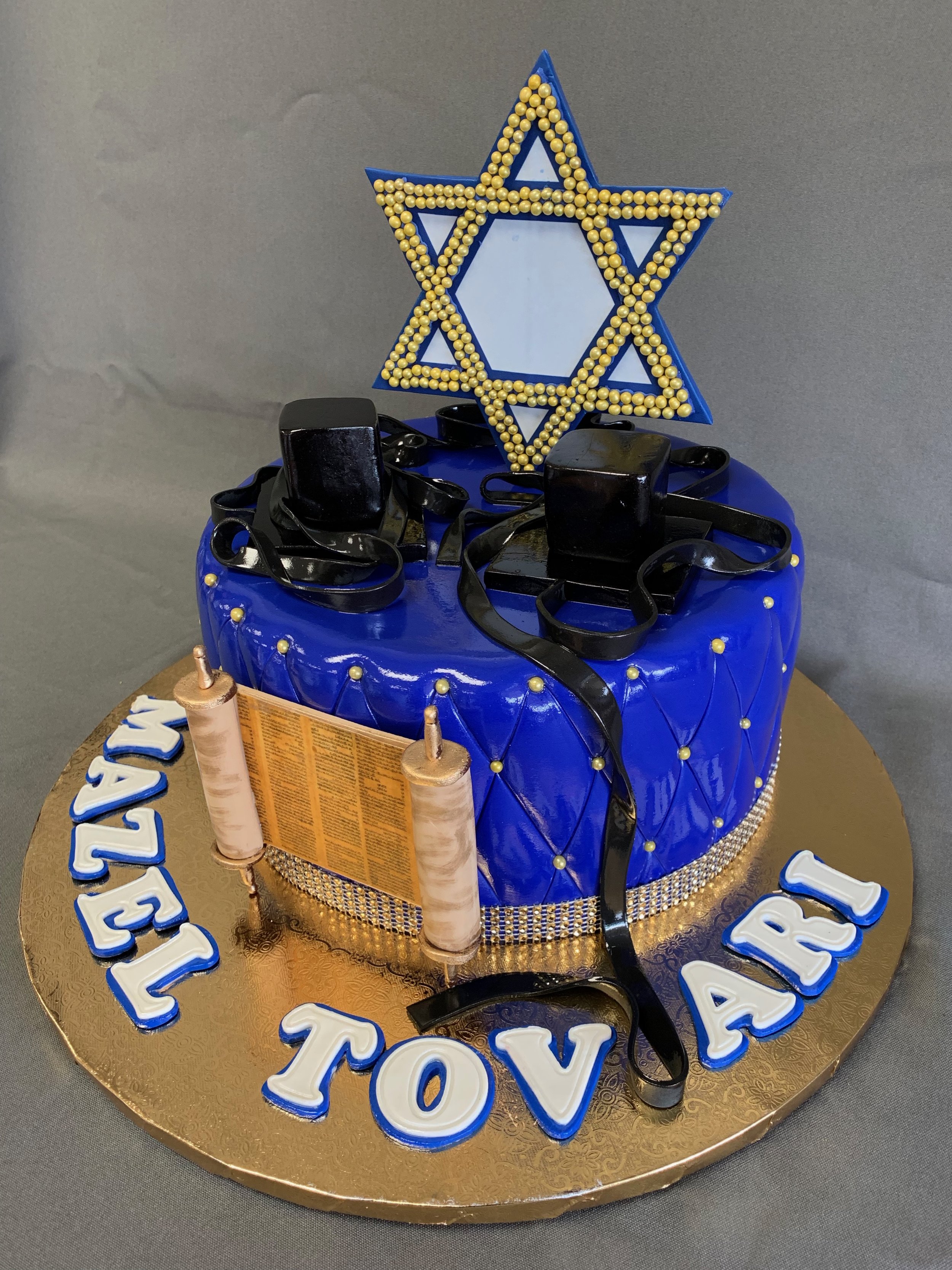 Bar Mitzvah Cake — Skazka Cakes