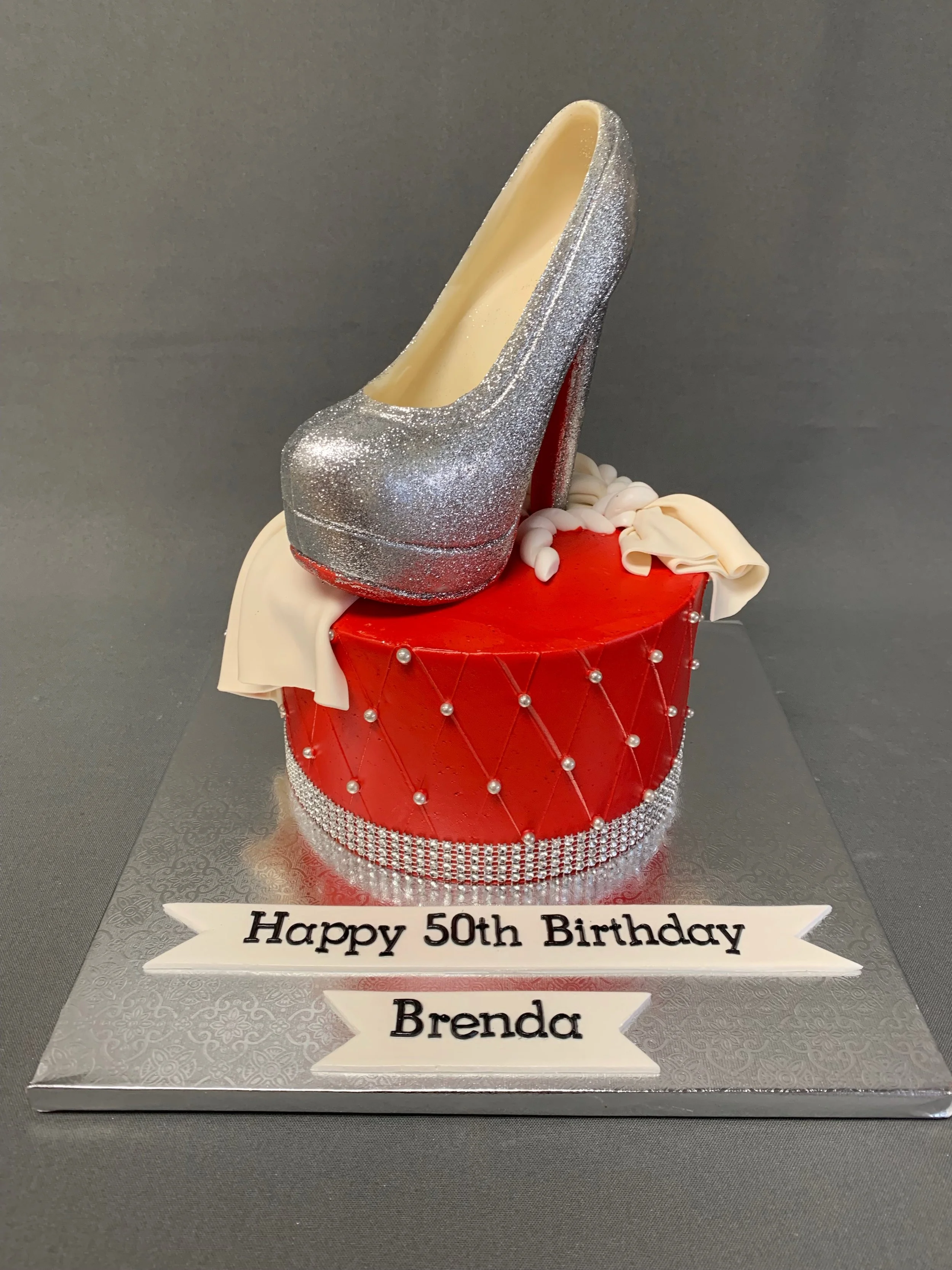 3D Shoe Birthday Cake — Skazka Cakes