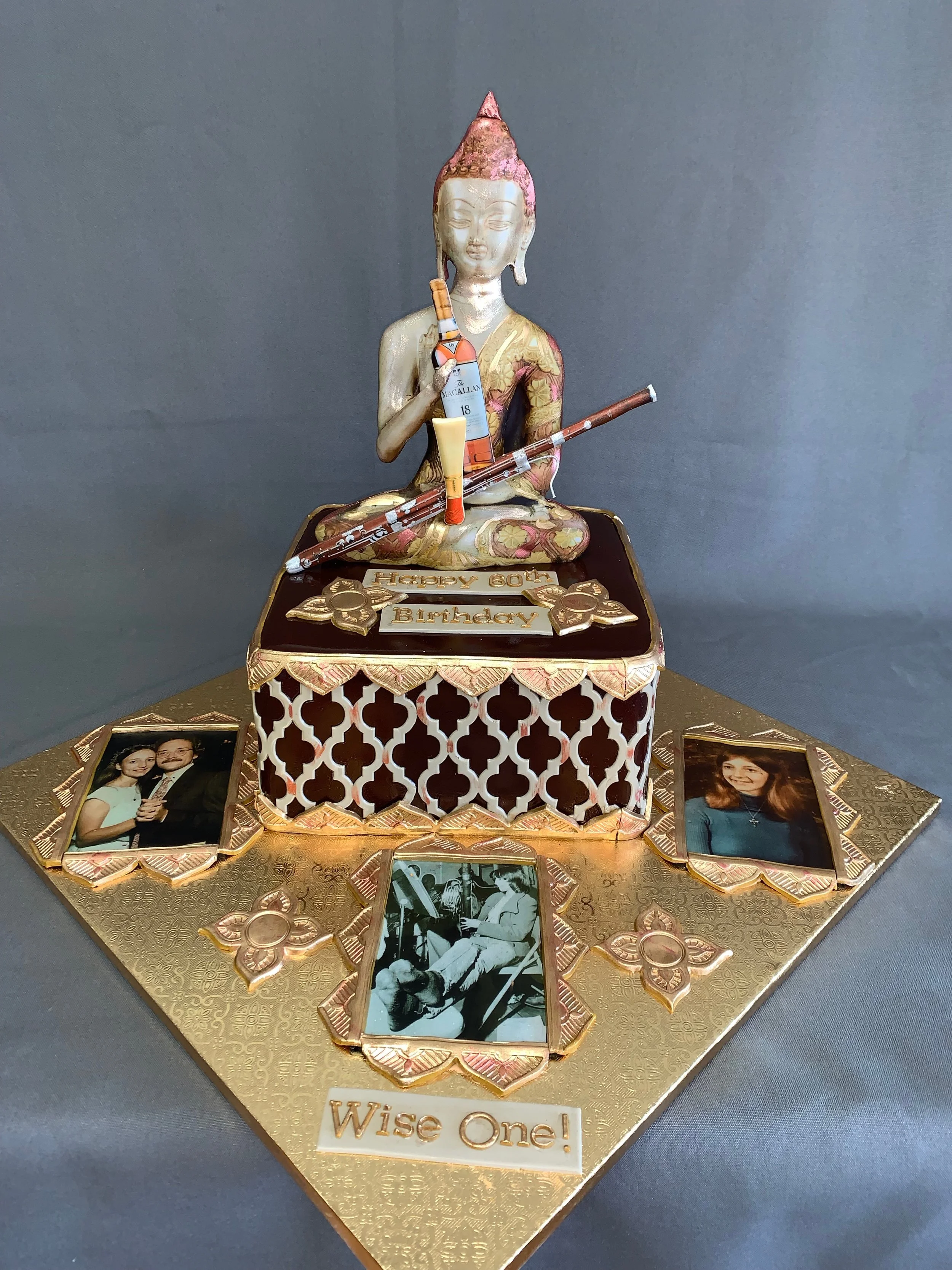 Buddha Birthday Cake — Skazka Cakes