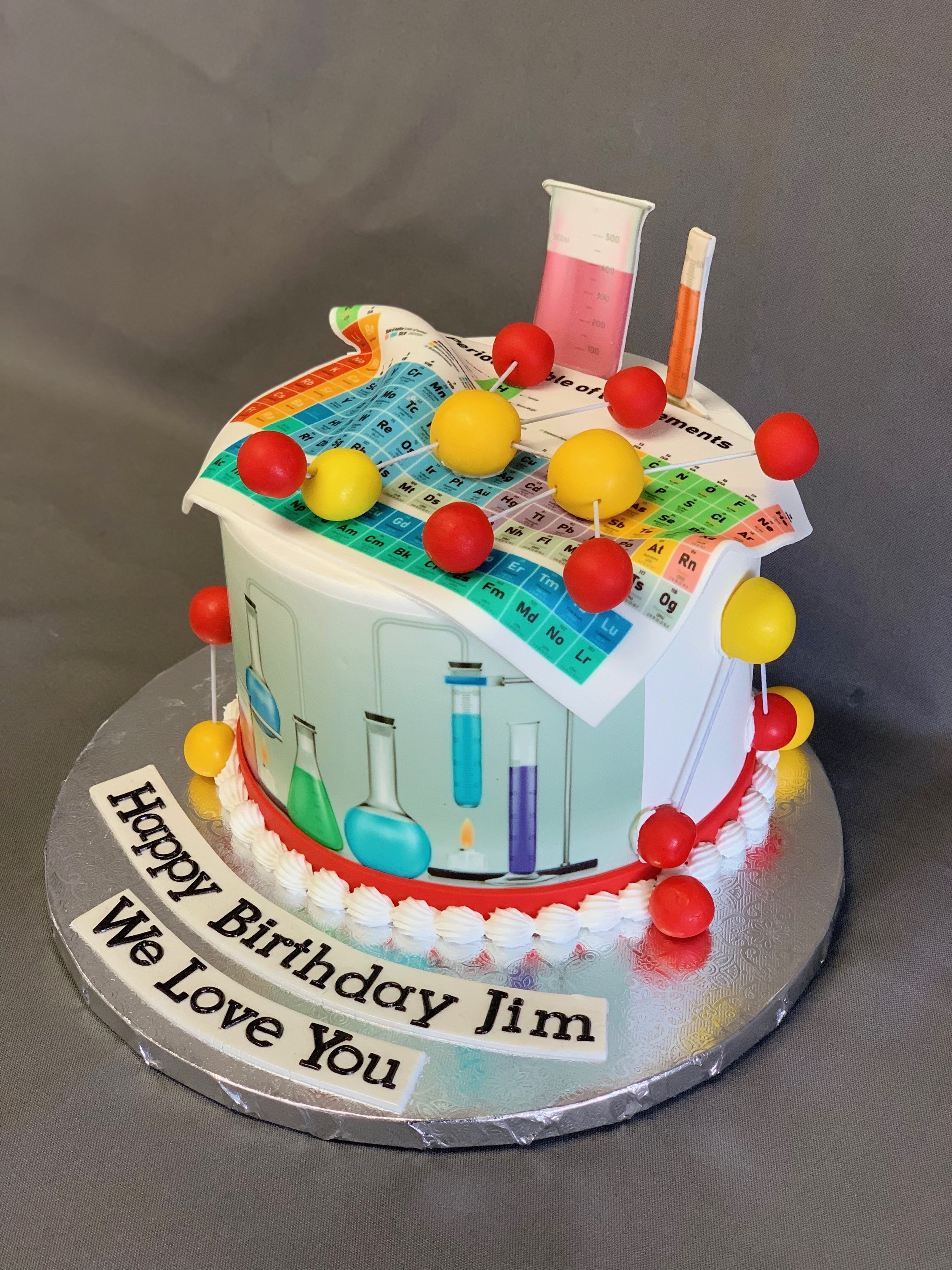 Update 112+ chemistry birthday cake latest in.eteachers
