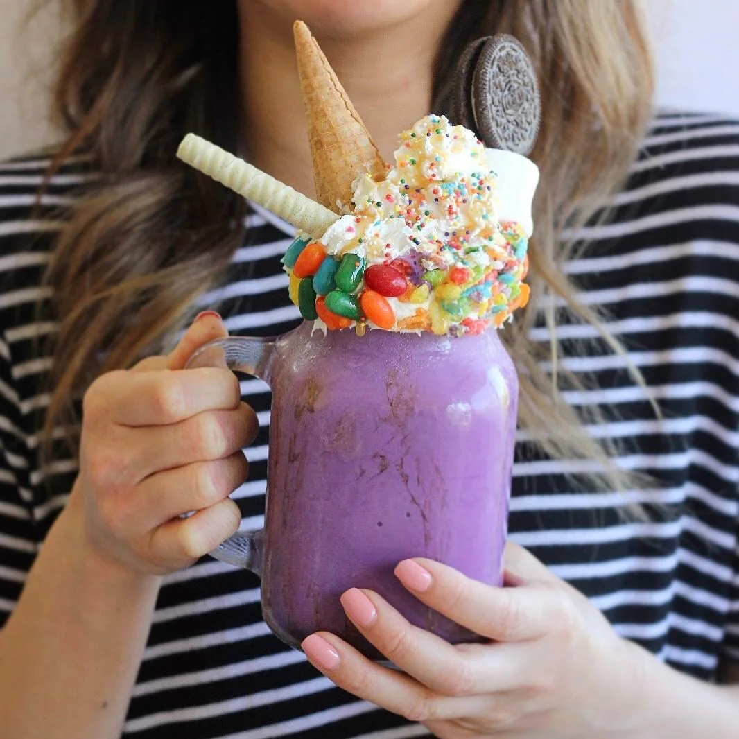 Crescendo Cafe Ube Crazyshake π·:@crescendoicecream
