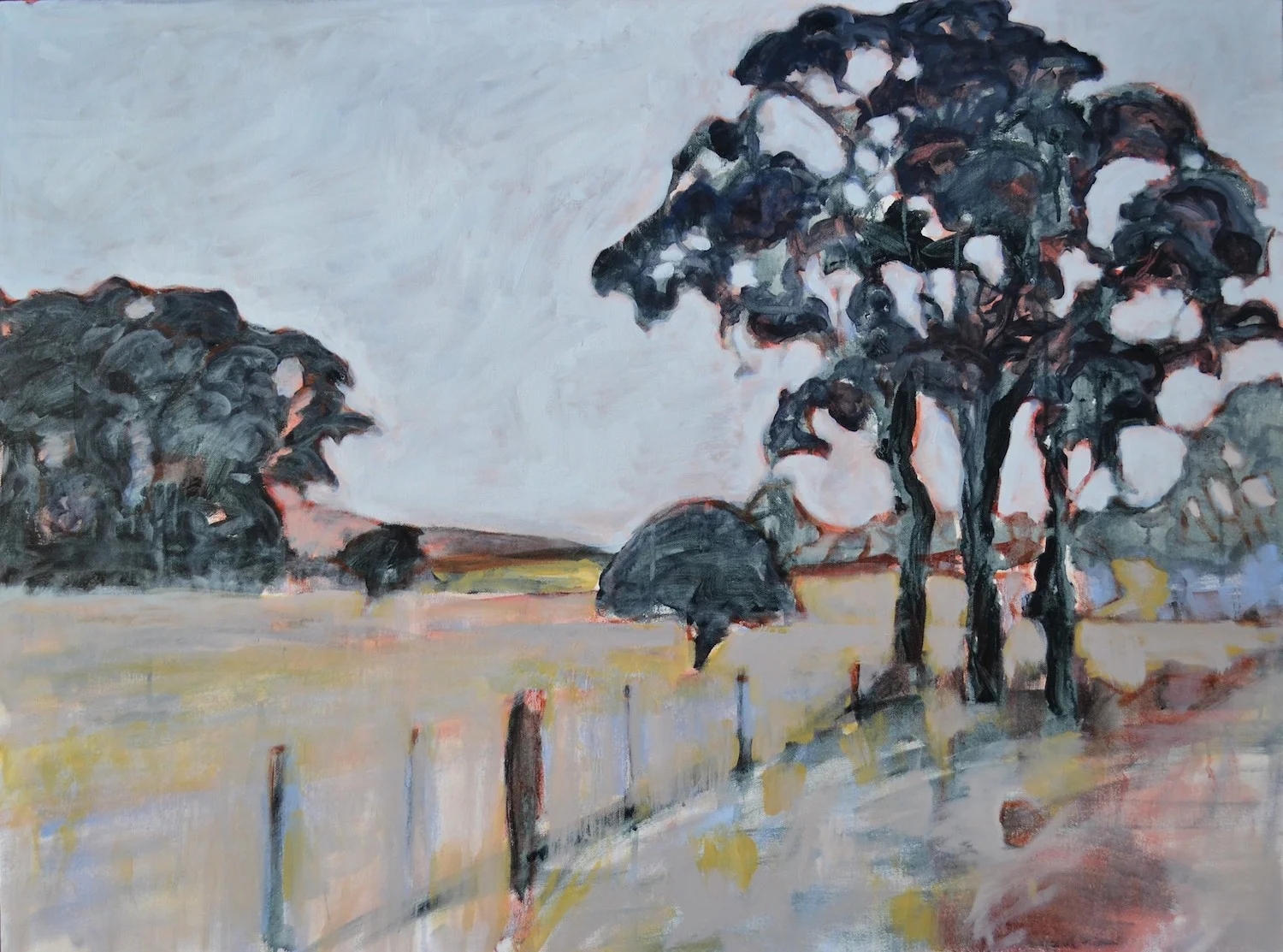 View South Stonestreet Lane 2018 76 x 102cm oil on canvas.JPG