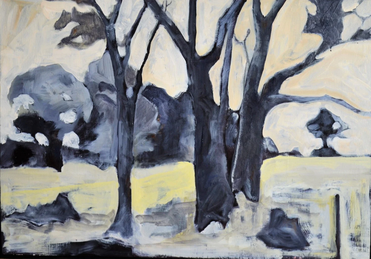 Stonestreet Lane 6 2016 oil on canvas 40x65cm