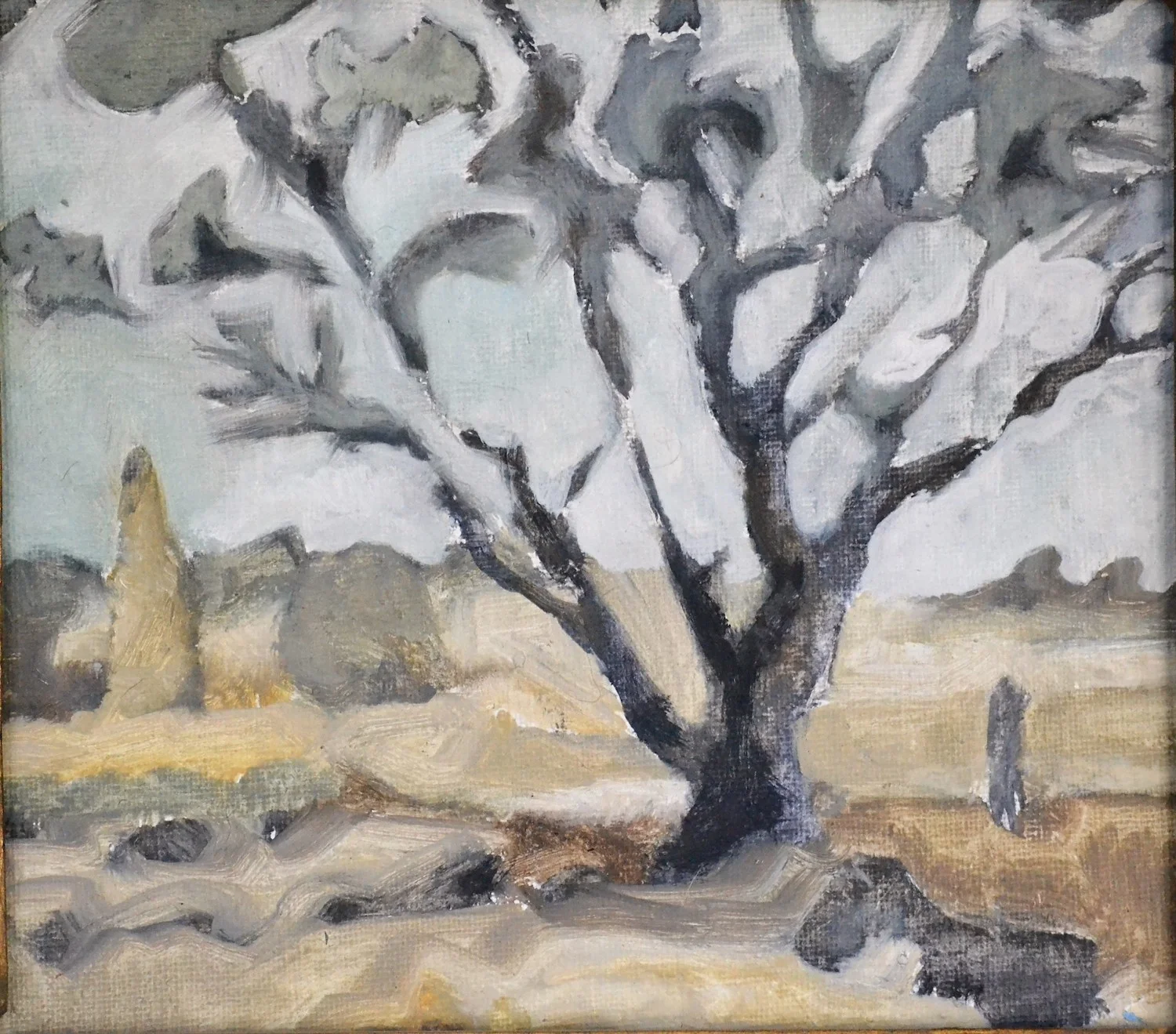 Stonestreet Lane 2015 oil on canvas 19x22cm