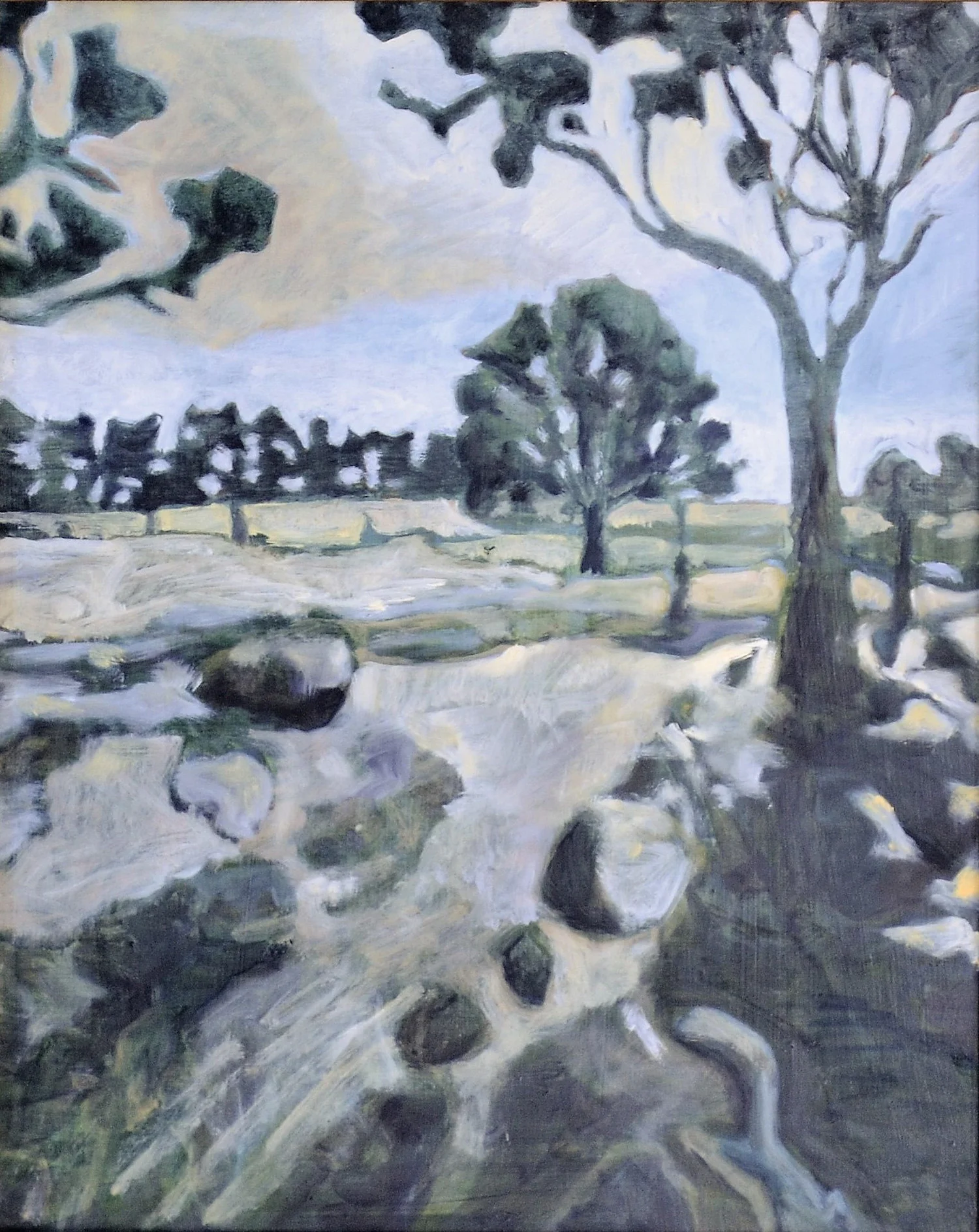 Stonestreet 2 2015 oil on canvas 45x53cm
