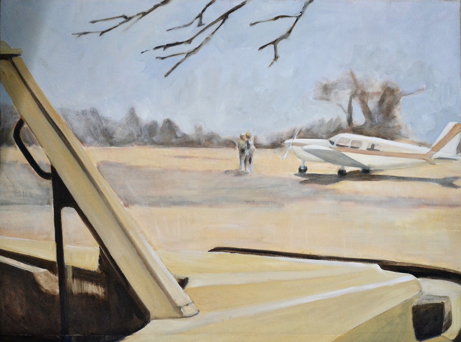 Zambezi 2006 oil on canvas 75x100cm