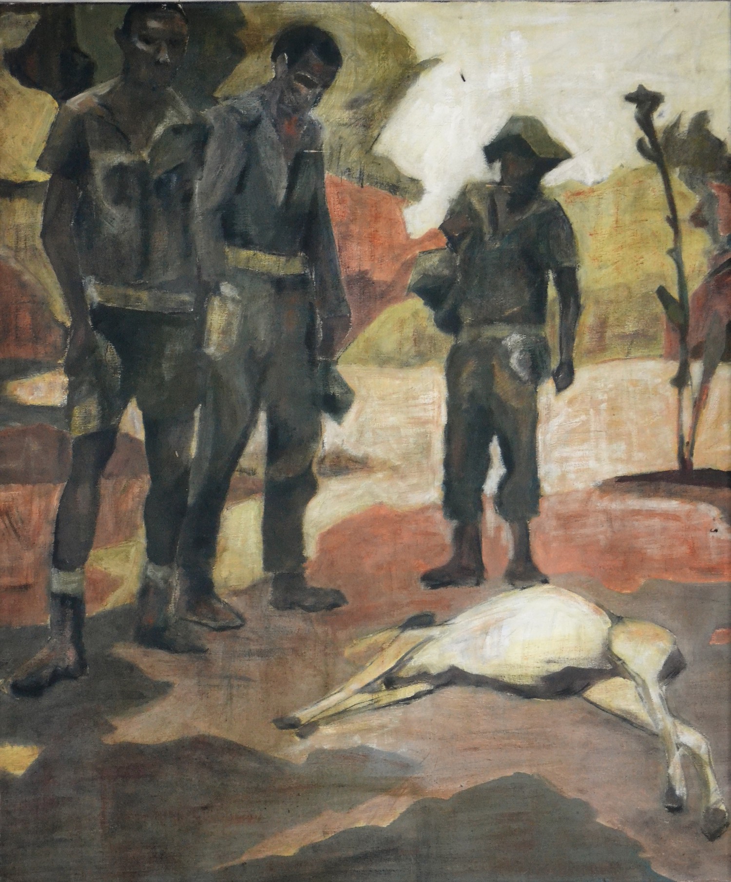 Poached 2006 oil on canvas 85x100cm