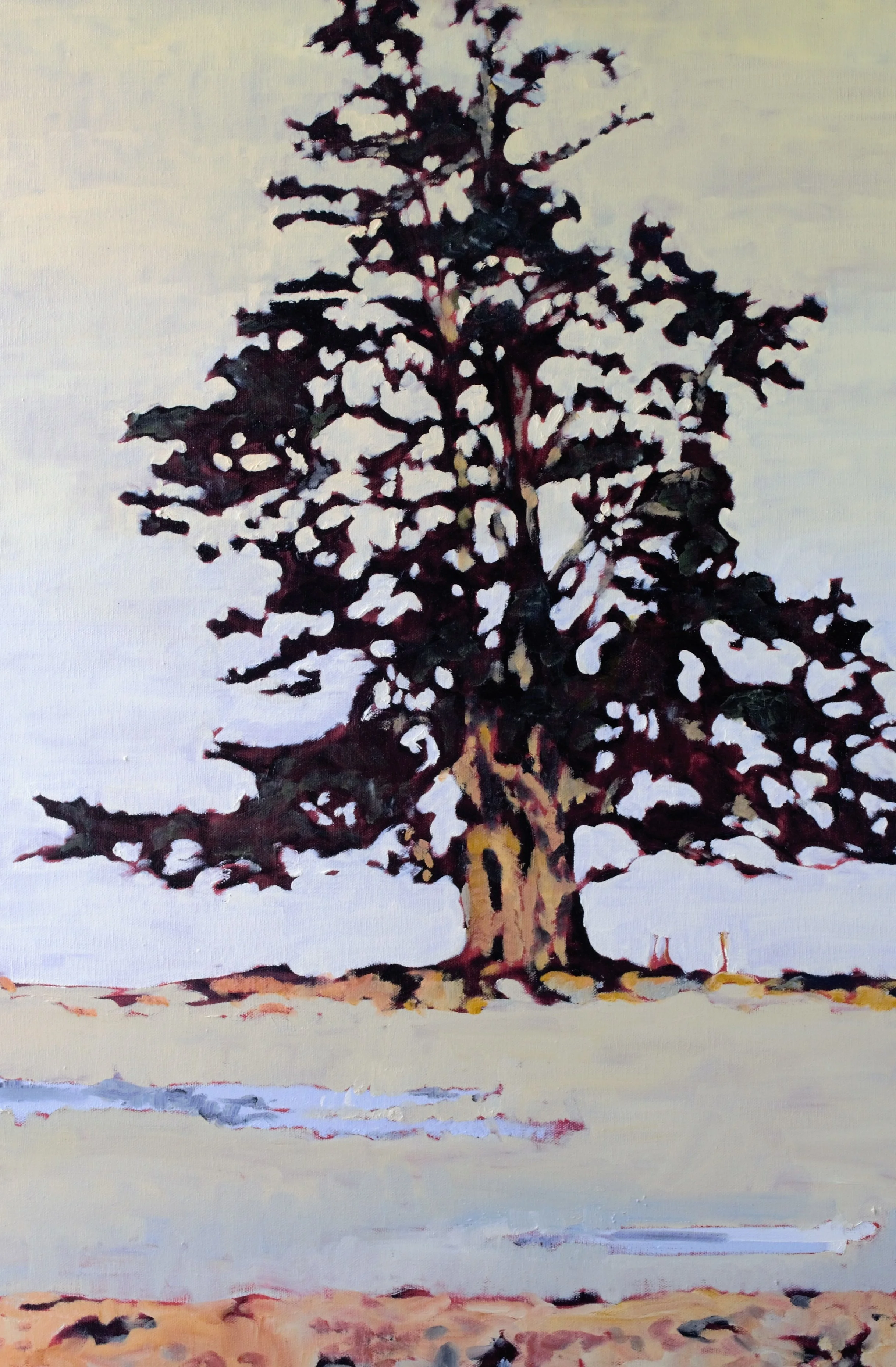 Portrait of a Landscape 7 2018 oil on canvas 50x76cm 