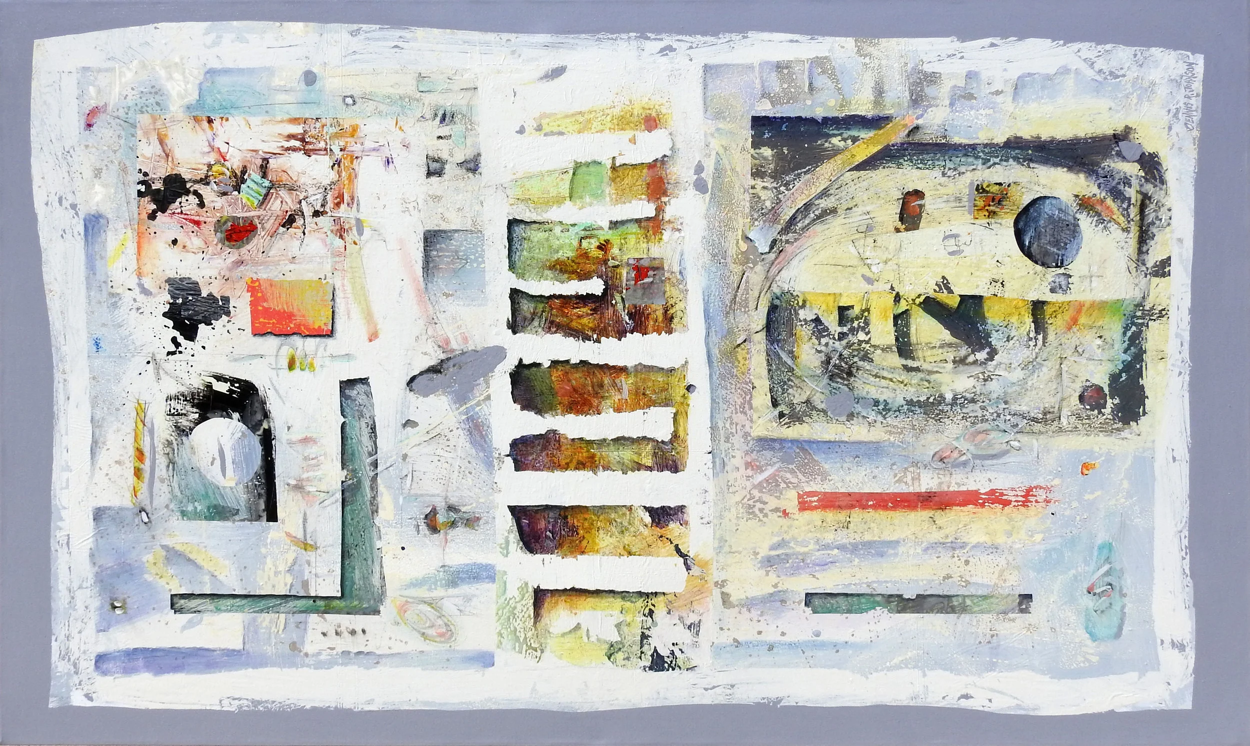 "Quadrant" - 42" x 68"