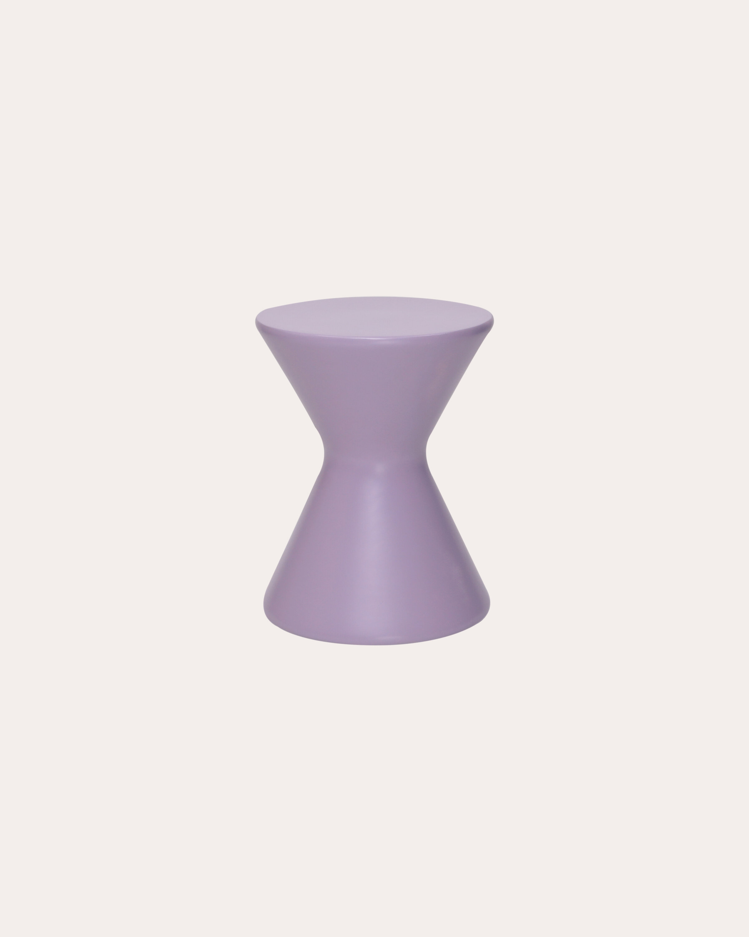 Hourglass Stool | Lilac