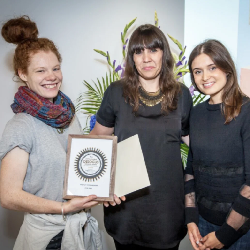 Zoe Rae with Jehane & Annie Desogus, 2016