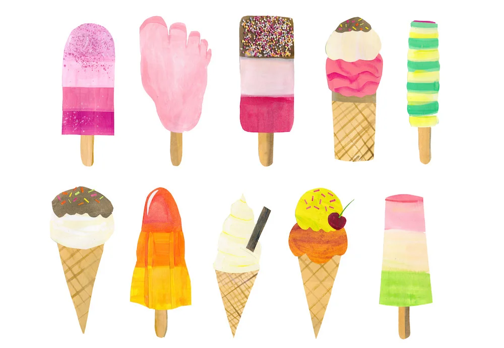 Ice Creams © Tracey English