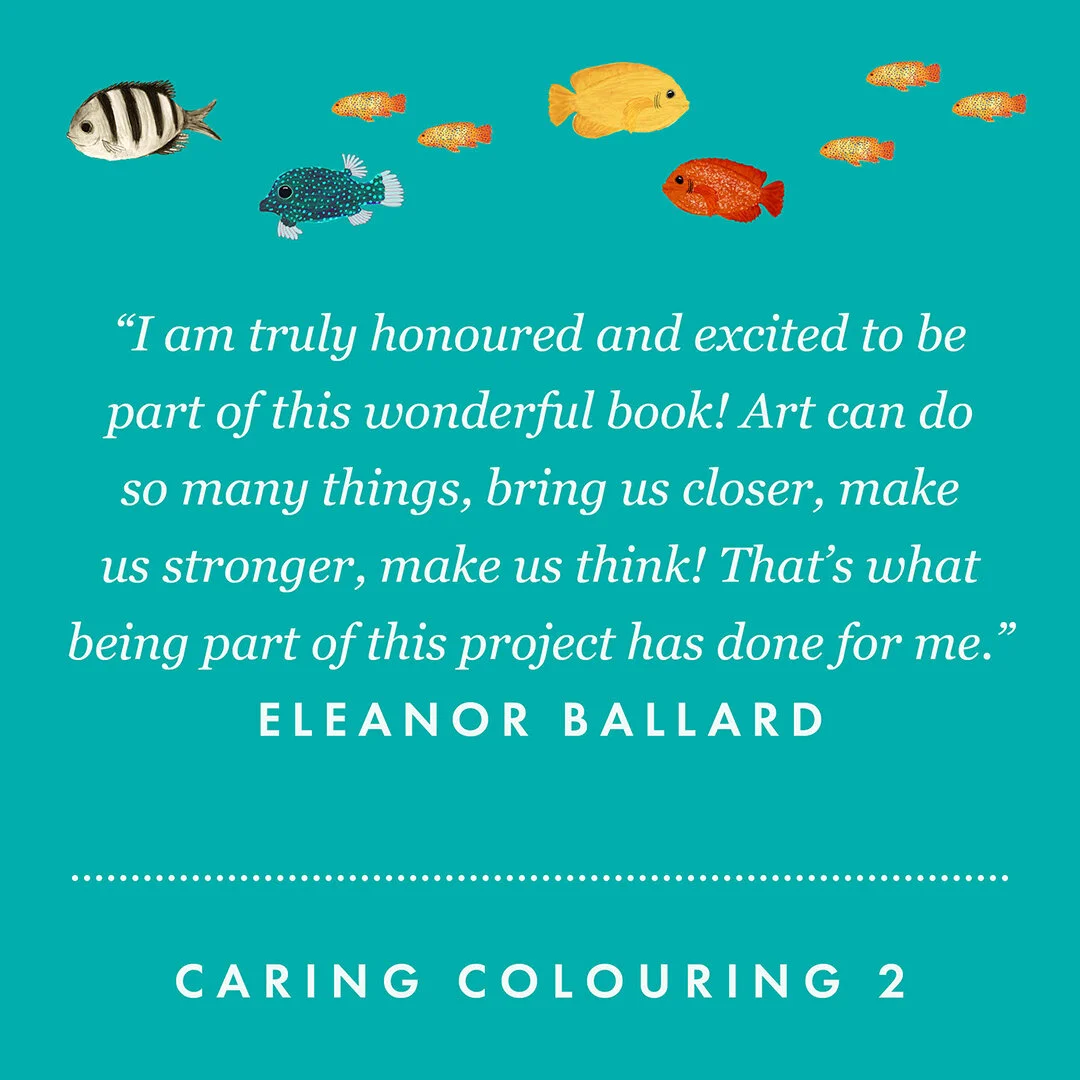Caring Colouring 2 Round-up & donation to the Sea Change Project