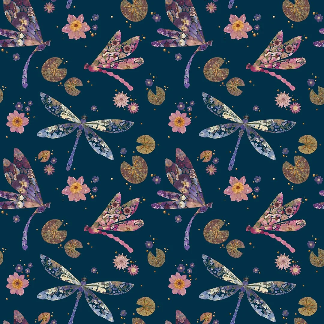AHP0326-Q_LilyPadDragonflies_Repeated_1080pix.jpg