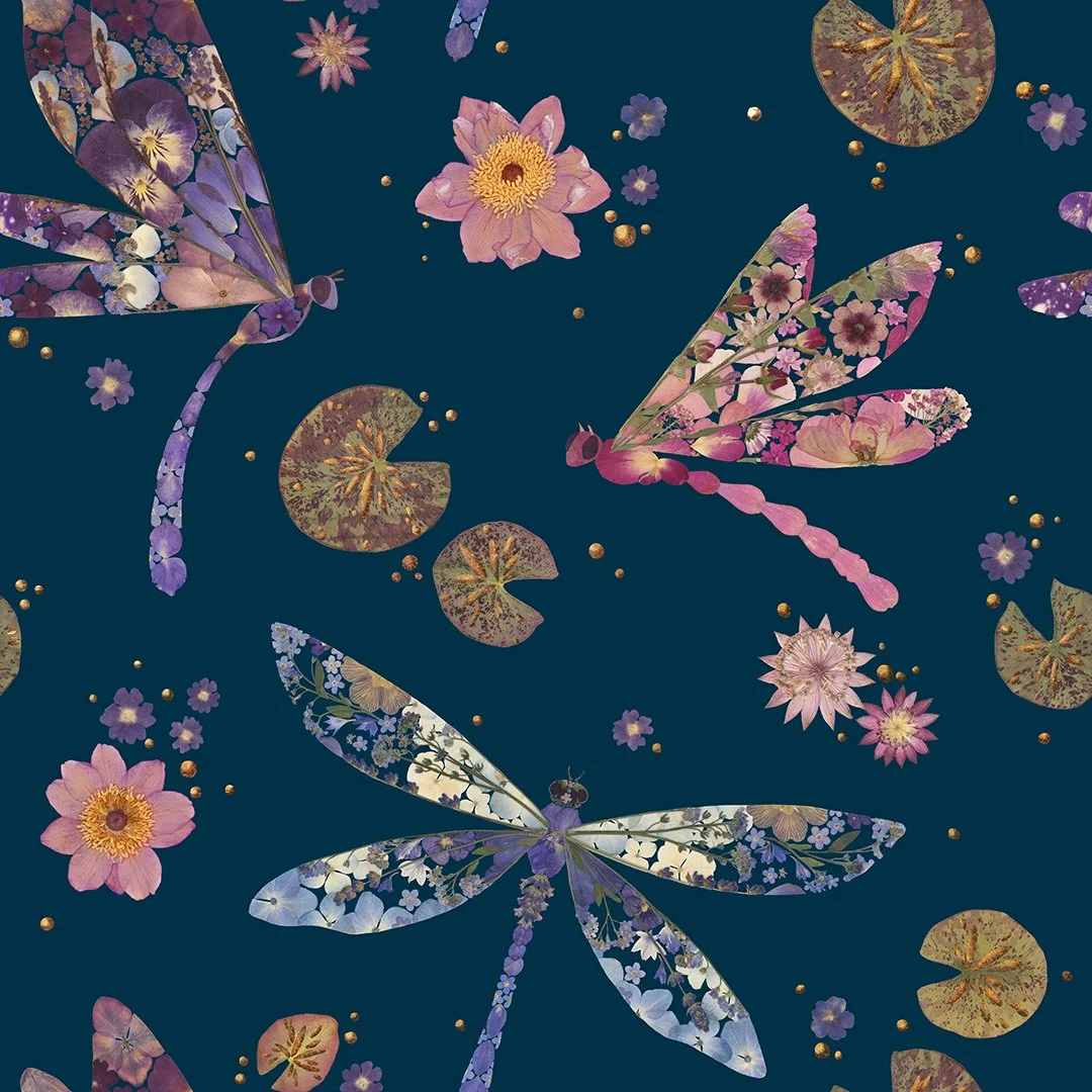 AHP0326-Q_LilyPadDragonflies_Tile_1080pix.jpg
