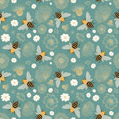 RSA0096-L_MagicalBeesPatternTeal_repeated_TFHRA.jpg