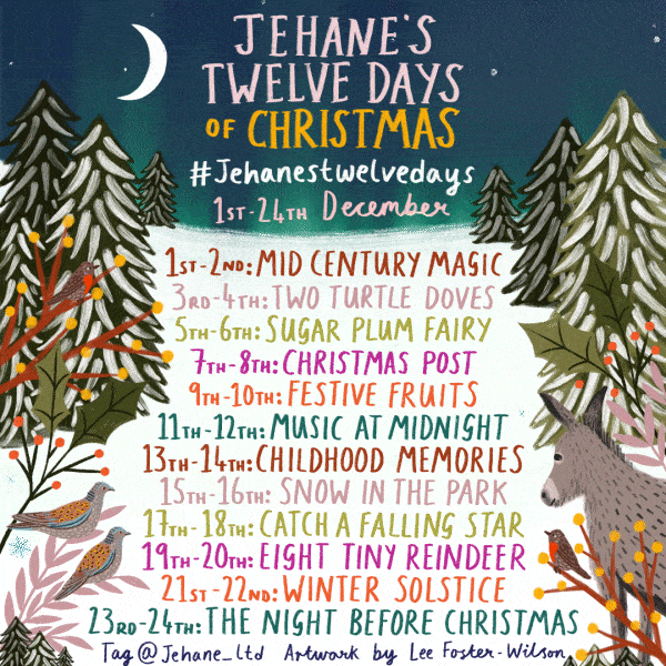 Jehane's 12 Days of Christmas is Here! — Jehane