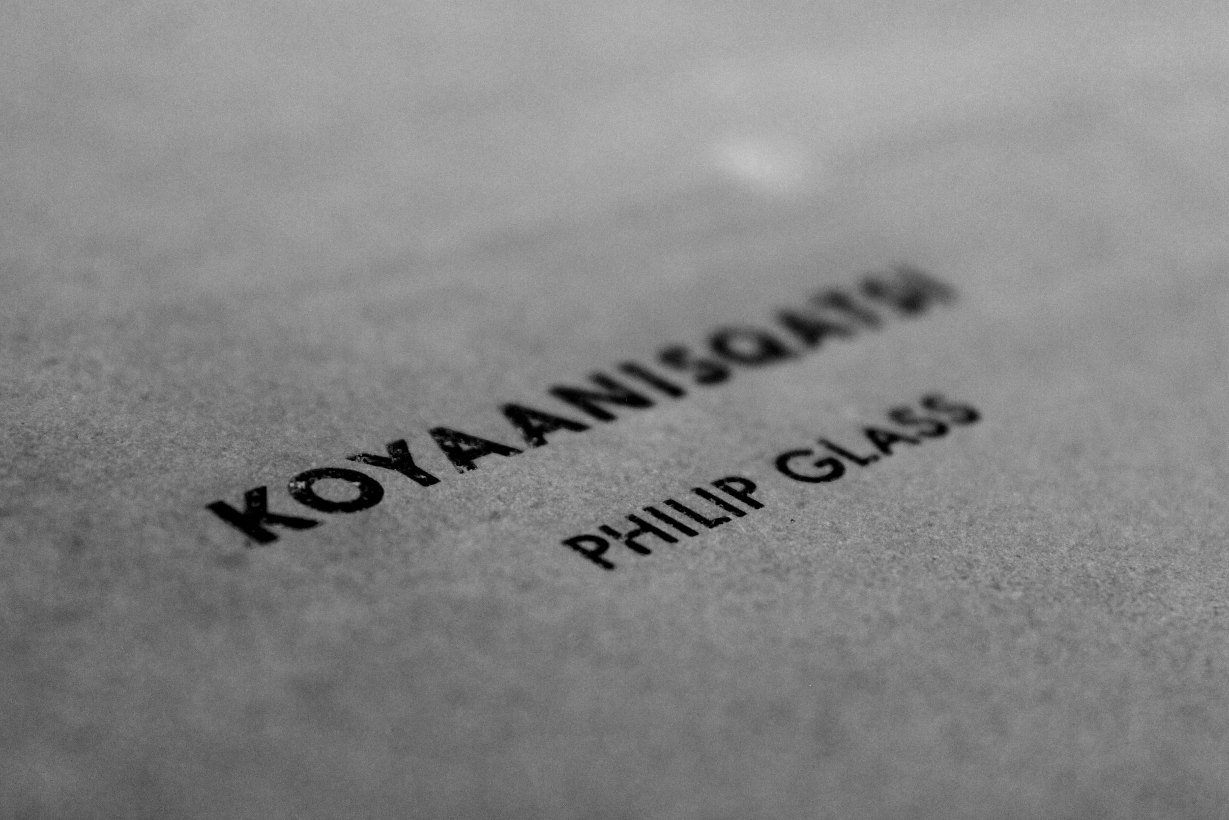 Koyaanisqatsi Philip Glass