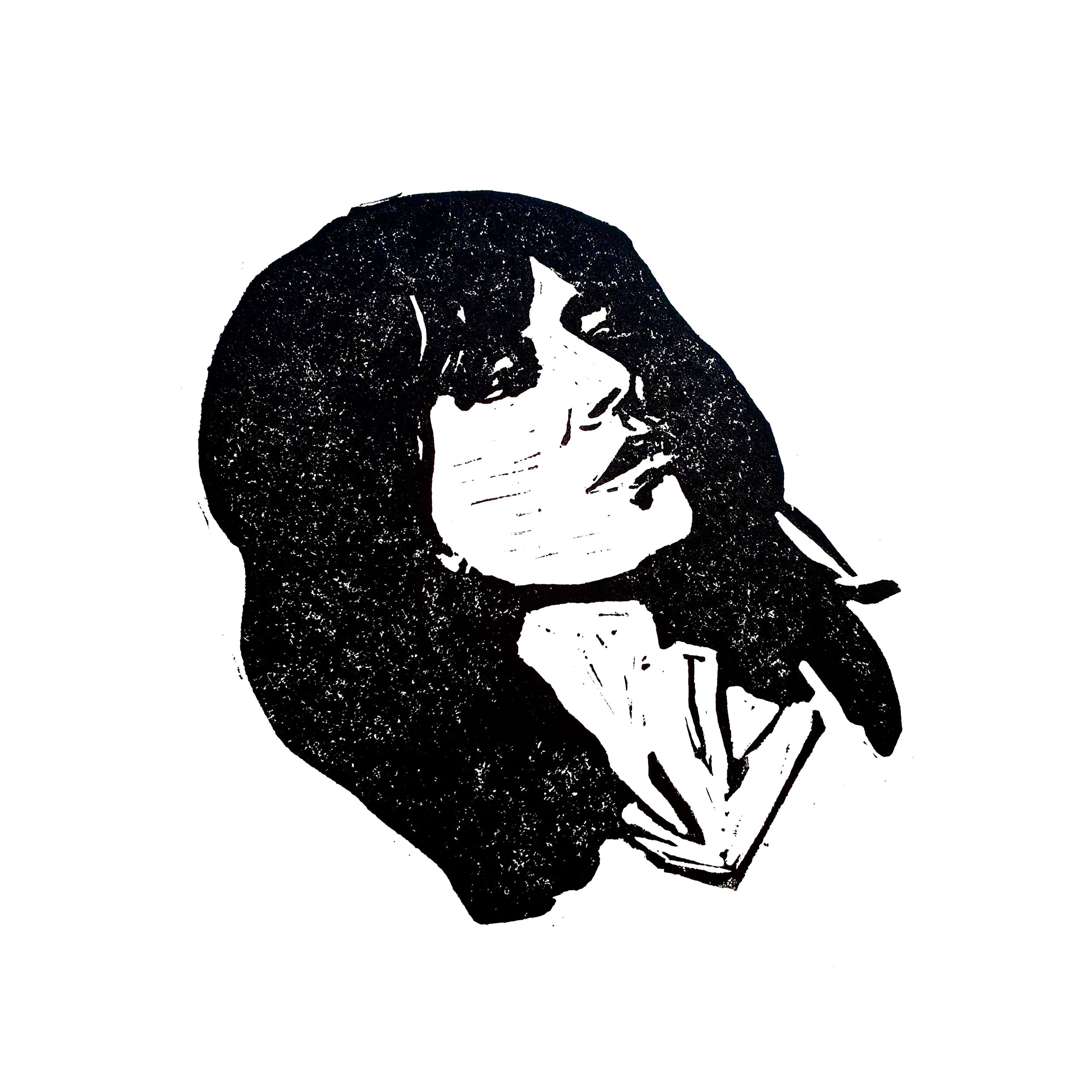 Patti Smith Linocut Print