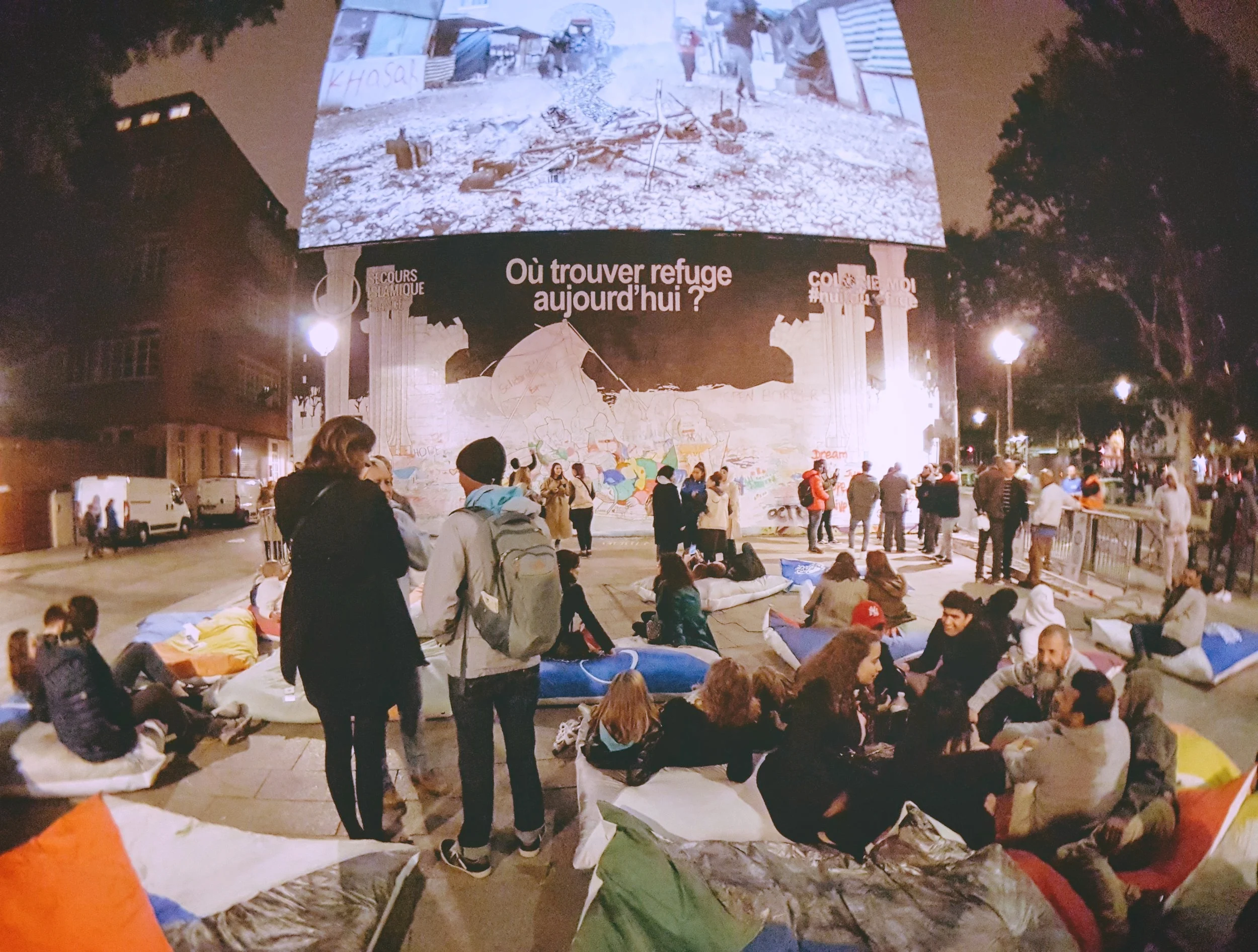 PROJECTION EN PLEIN AIR