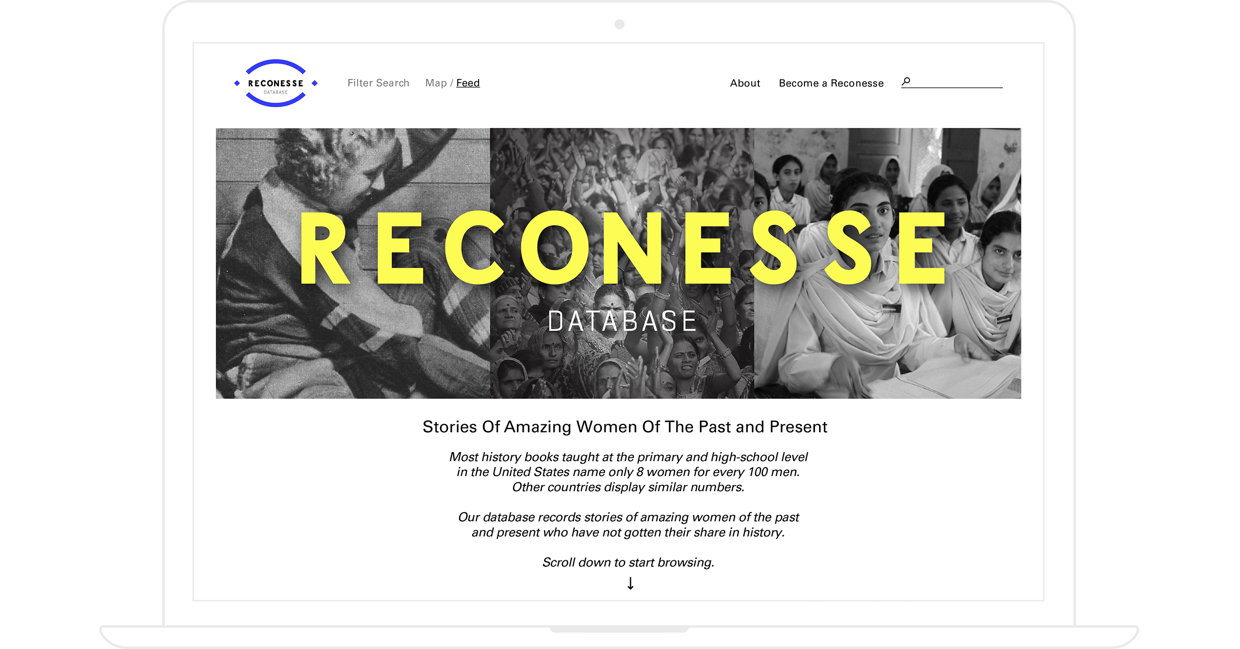     Through education and inspiration, Reconesse Database hopes to empower girls and women to break from the limited stereotypes society offers them.&nbsp; 