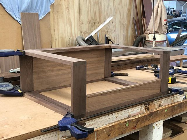 Any guesses as to what I&rsquo;m working on here?
#walnut #furniture #maker #craftsman #perth #freo #fremantle #design