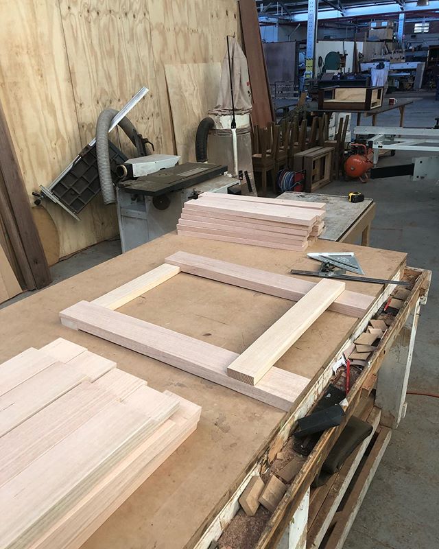 Another batch of trestle tables coming up for @feldandco #trestle #table #furniture #craftsman #handcrafted #furnituredesign #maker #smallbusiness #freo #fremantle #perth