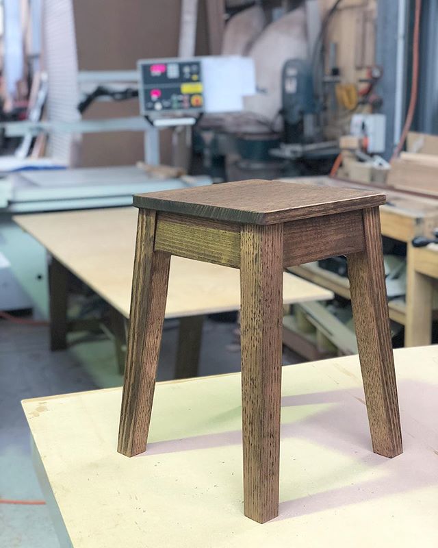 That&rsquo;s a great way to finish the week. 12 stools and 3 trestle tables for @feldandco Vic ash stained in Teak and finished with Osmo oil #furniture #furnituredesign #fremantle #freo #perth #furnituremaker #stools #trestle #table #trestletable #m