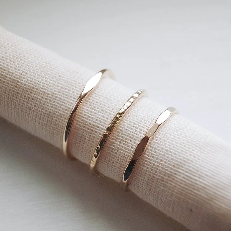 whisper ring 14k wedding band -studiocosette.com