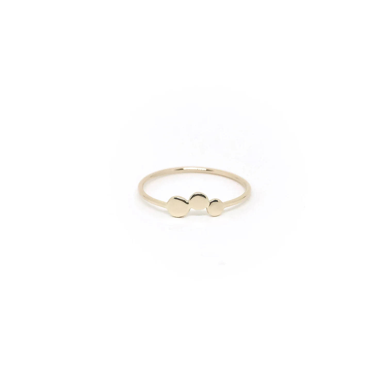 Orion ring 14k solid yellow gold -studiocosette.com