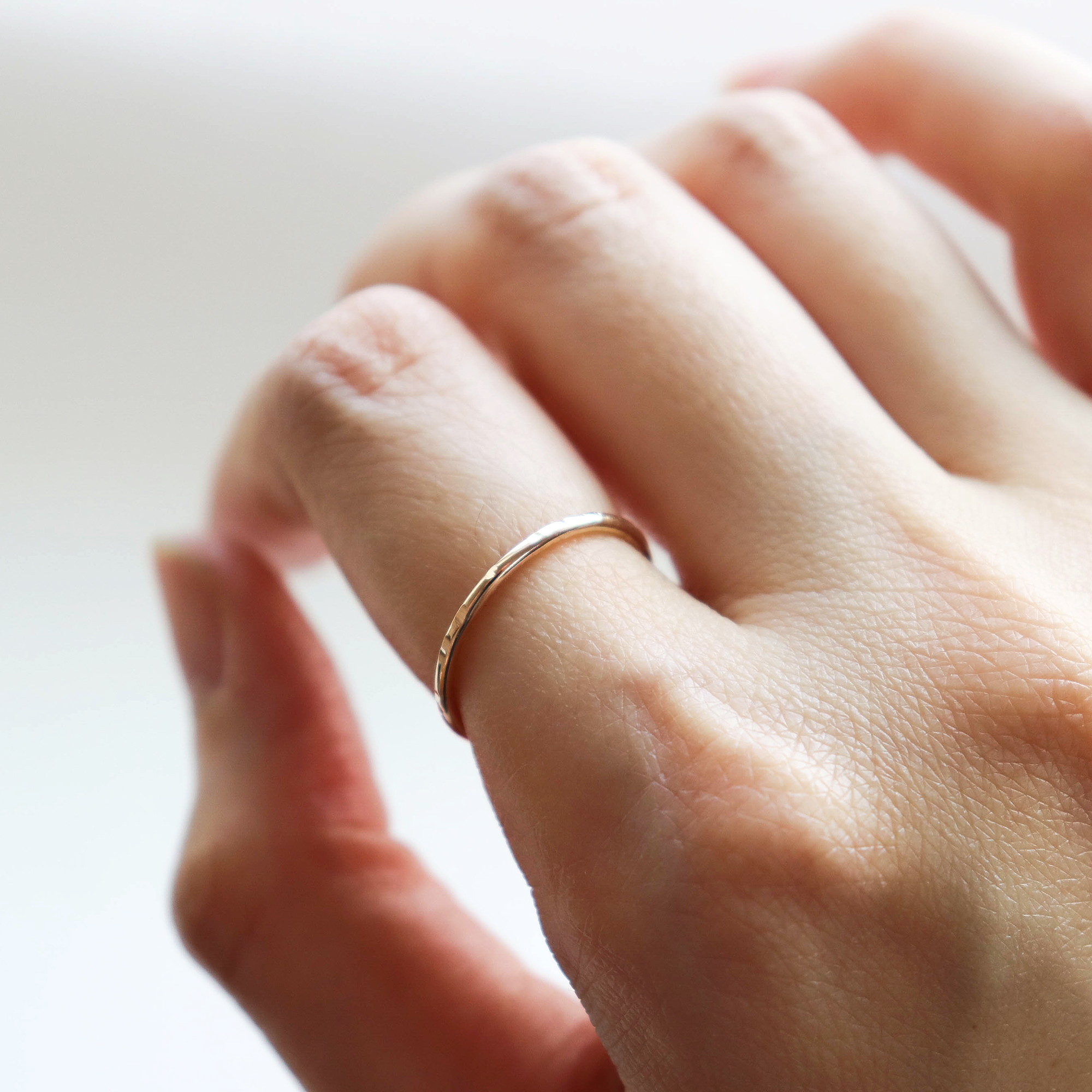 cleo thin ring band 14k studiocosette.com