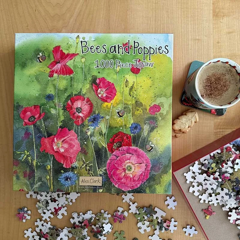 Puzzle Alex Clark - Bees and Poppies.jpg