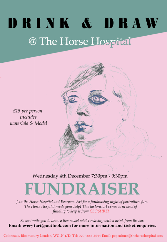 Drink &amp; Draw - Fundraiser