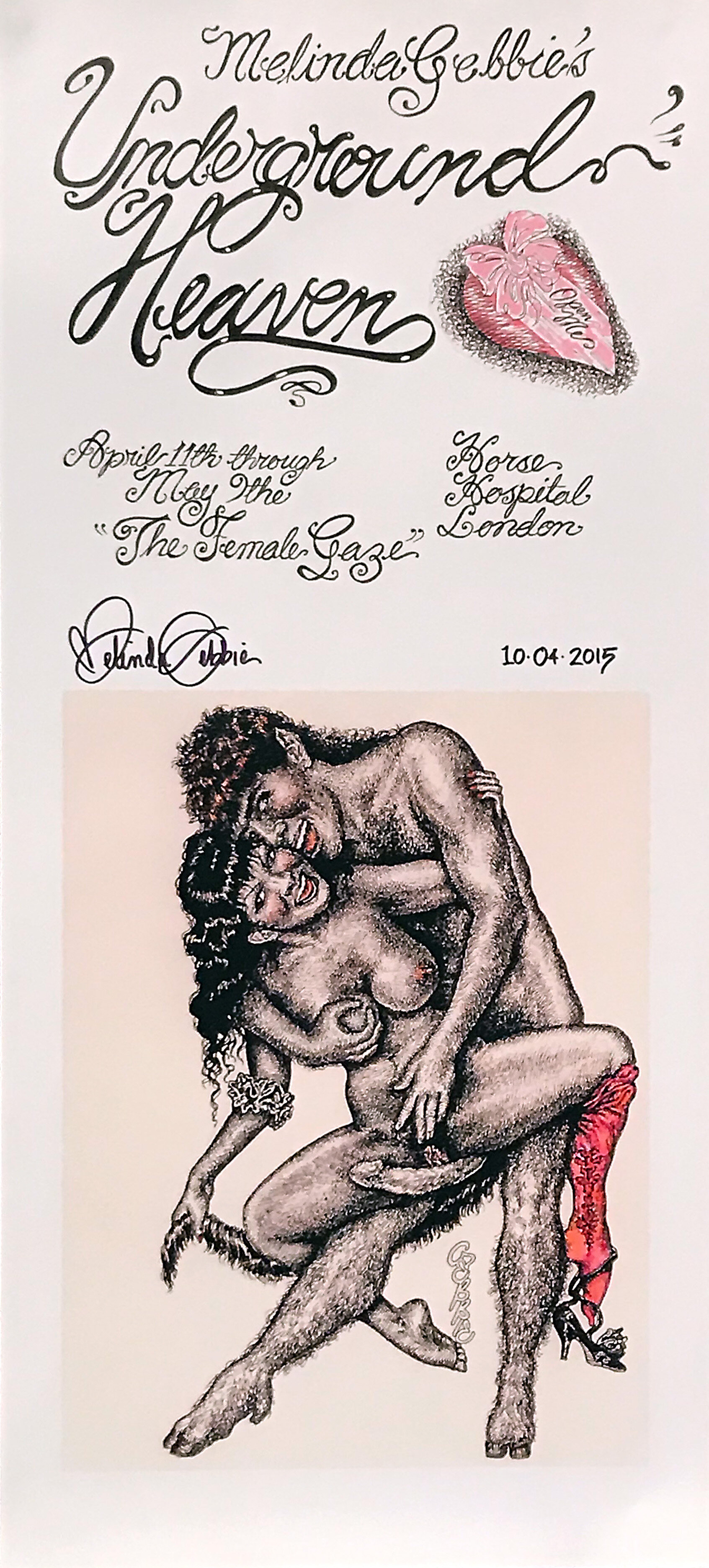 Melinda Gebbie: Exhibition Poster