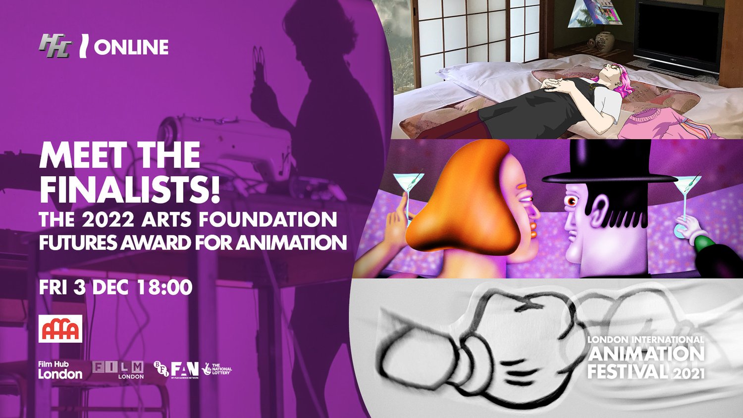 LIAF 2021: Meet the finalists! The 2022 Arts Foundation Futures Award for  Animation — The Horse Hospital