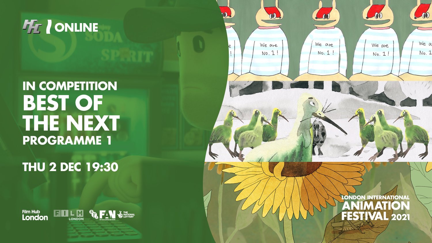 London International Animation Festival 2021 - Best of the Next 1 — The Horse Hospital London International Animation Festival 2021 - Best of the Next 1 — The Horse Hospital