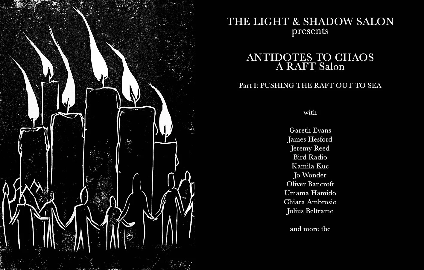 RAFT: The Light &amp; Shadow Salon presents Antidotes to Chaos 